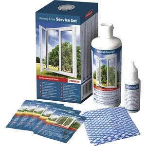 COSMO Cleaning&Care Pflege- und Wartungsset Premium für Fenster&Türen