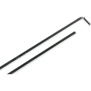 Einlegstange mit Haken, VK 6 mm, 800 mm, Stahl verzinkt