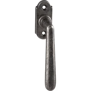 MARCHESI Fenstergriff OTTONE sichtbar geschraubt, Messing silberfarbig antik