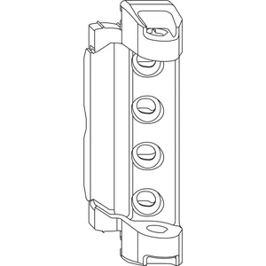 MACO Scherenlager DT130 4/15 mm 130 kg silber (202545)