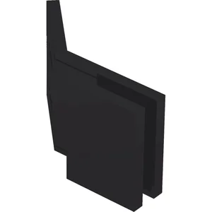 DORMA-Glas Winkelverbinder 135°Glas-Wand MORANO S1,S1XL/TANORA S1,S2,schwarz