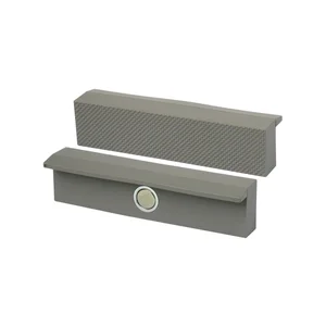 HEUER Polyurethan Riffel Schutzbacke mit Magnet Backenbreite 100 mm
