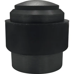 MARCHESI Boden- und Wandtürpuffer, Gummi schwarz ø 35 mm, schwarz
