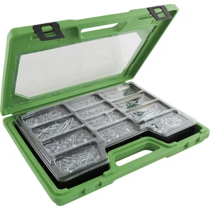 SECOTEC Spanplattensortimentsbox 1700-teilig Senkkopf mit Torx blau-verzinkt