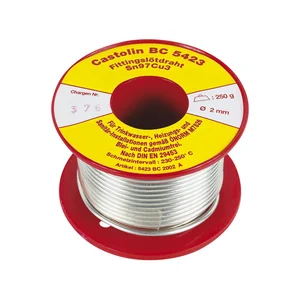 CASTOLIN Fittingslötdraht BC5423 Sn-Cu ø 2.5 mm Inhalt 250 g