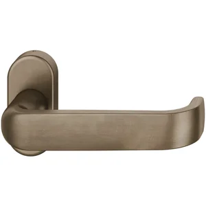 FSB FH-Rahmentürdrücker 09 1268 Hochhaltefeder B ovale Rosette Bronze