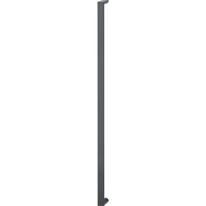 HOPPE Bügelgriffe E5095 - gerade, 1223/1200 mm, Edelstahl schwarz matt