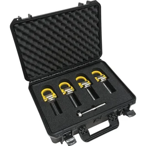 PITZL Werkzeugset Hebeklemme PowerClamp III D40/90 4-teilig mit Bohrer