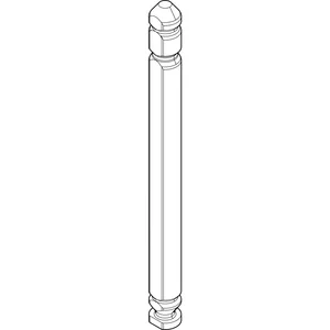 ROTO NX Axerlagerstift L=86 mm zu Axerlager T/P silber