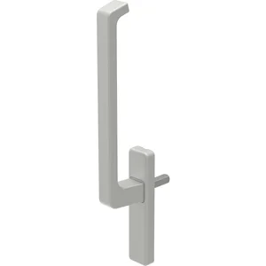 GU HS Drehgriff DIRIGENT 180° innen Rosette ohne PZ silber