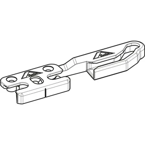 ROTO NX SH-Schließstück TiltSafe Holz Eurofalz 30 mm 13V silber rechts