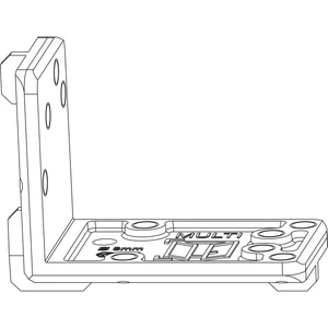 MACO MM Bohrlehre für Eck- und Scherenlager POWER Falztiefe 24 mm links