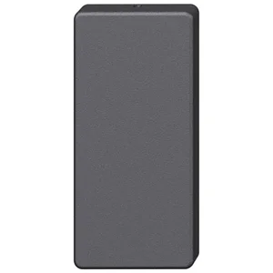FSB Blindrosette 17 1778 eckig, Aluminium schwarz matt