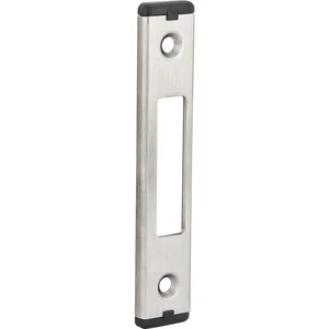 WSS Schließblech gerade U-förmig, 120 x 24 x 6 mm, einseitig versetzt, Edelstahl