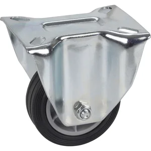 DÖRNER + HELMER Bockrolle TPE PP-Felge 80 mm 50 kg