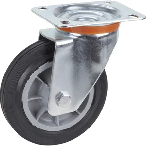 DÖRNER + HELMER Lenkrolle TPE PP-Felge 160 mm 150 kg