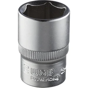WGB Steckschlüssel-Einsatz No. 360 DIN3124 1/2"vierkant 18,0 mm sechskant