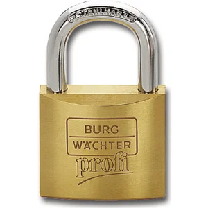 BURG-WÄCHTER Vorhangschloss 116 Profi, verschiedensperrend, Breite 50 mm
