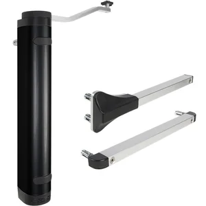 Türschließer Verticlose-2, für 90° und 180° Öffnung, Aluminium schwarz RAL 9005
