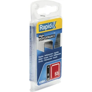RAPID Klammern Type 53 6 mm aus Stahldraht (1080 Stück) Blister