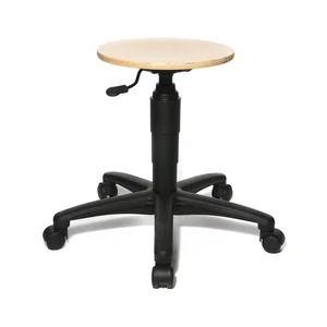TOPSTAR Drehstuhl Tec60 Buchensitz Rollen