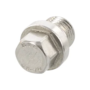 DIN910 G 1/2" Edelstahl A4 Verschlussschraube mit Rohrgewinde