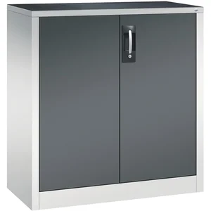 C+P Flügeltürschrank 1000x930x400 mm RAL 7035 lichtgrau/7016 anthrazit