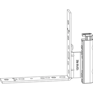 MACO Falzecklagerband DT160 mit ÜV, 12/20-13 mm, rechts, silber (227508)