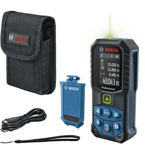 BOSCH Laserentfernungsmessgerät GLM 50-27 CG IP65 Messbereich 0,05-50 m mit Akku