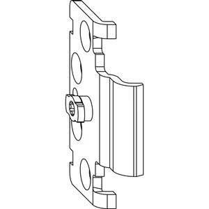 MACO Scherenlager TV für Rundbogen, Versatz 13 mm, 60 kg (55354)