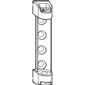 MACO Scherenlager PVC, 7 mm Tragezapfen, 120 kg, weiß (204779)
