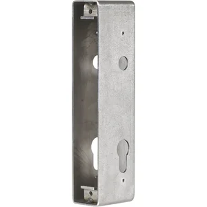 Einschweißkasten HWLB für Rohrrahmenschloss H-METAL-WB, 219x60x40 mm,Stahl blank