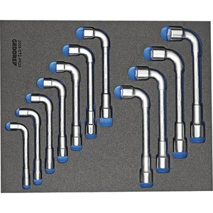 GEDORE Doppelsteckschlüssel-Satz 2005 CT2-25PK in 2/4 CT-Modul 11-teilig