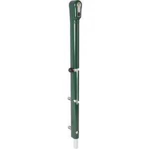 Verriegelbarer Bolzen-Stangenriegel KEYDROP,Riegel 100mm Höhenverstell. RAL6005