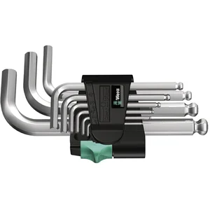 WERA Sechskant Stiftschlüssel-Satz 950/9 Hex-Plus 3 1.5-10 mm 9-teilig