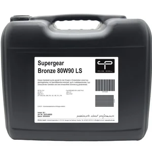PHI OIL Getriebeöl Supergear Bronze 80W90 LS, 20 Liter