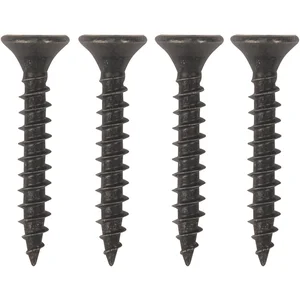 Schraubenset für Langband mittig gerollt 300mm, Stahl schwarz verzinkt