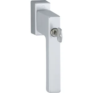 HOPPE Fenstergriff TOULON Sperrzylinder Secustik, VK 32-42 mm, silber eloxiert