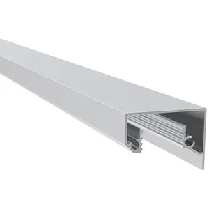 ECONOMY Abdeckprofil für Bodenprofile 0006 ECO, 2500 mm, silber eloxiert