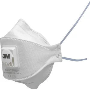 3M Feinstaubmaske 9322+Gen3 Filterklasse FFP2 mit Ausatemventil Gummiband blau