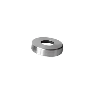 CROSO Abdeckrosette ø 105 mm, Bohrung 48,6 mm, Höhe 16 mm, Edelstahl V2A