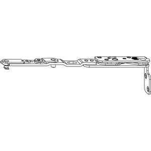 MACO Kippbandarm POWER Holz FT24 13V FFB 255-1200 silber rechts (217723)