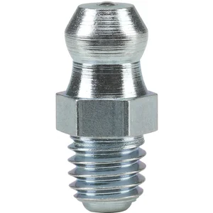 Kegelkopf (Hydraulik) Schmiernippel gerade H1 Gewinde Größe M10 x 1
