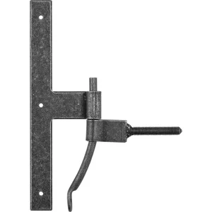 HALCÖ Fenstermittelband Hall, 190 mm, Stahl verzinkt schwarz passiviert