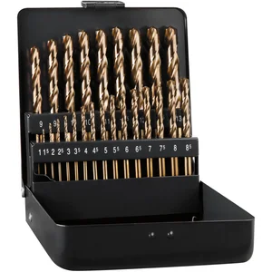ALPEN Spiralbohrer-Kassette DIN338RN HSS Cobalt GRIP KM25 ø 1-13mm 25-teilig