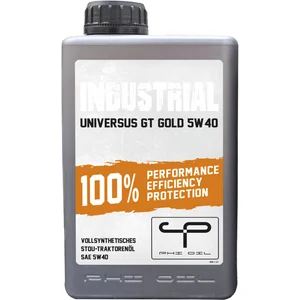 PHI OIL Vollsynthetisches Traktorenöl Universus GT Gold 5W40, 1 Liter
