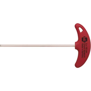 HAFU Sechskant Stiftschlüssel mit T-Griff 4,0 mm Länge 200 mm