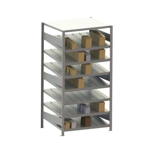 META Schrägbodenregal Höhe 2000 mm Tiefe 800 mm Länge 1000 mm Grundregal
