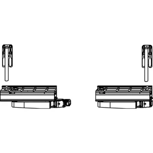 MACO SKB-S/SE Grundkarton Laufwagen, Schema A und C, 160 kg, rechts (455799)