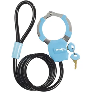 MASTER LOCK Kabelschloss STREET CUFF 8275EURDPROBLU mit Schlaufe, blau